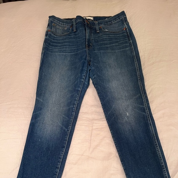 Madewell 10” High-Rise Skinny Jeans - Tulip Hem Edition - Picture 4 of 11